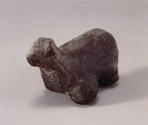 Hemudu sheep figurine